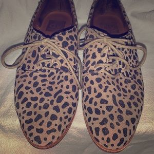 Dolce Vita Women’s Cheetah Print Oxfords
